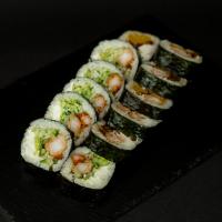 Futomaki z krewetką w tempurze